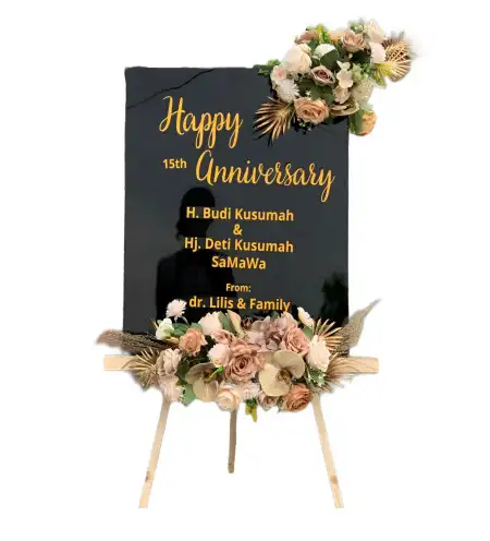 Papan Bunga Akrilik Mronjo