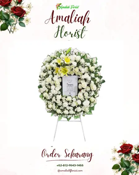 Krans Bunga Duka Mronjo